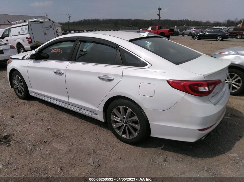 2017 HYUNDAI SONATA SPORT - 5NPE34AF5HH462642