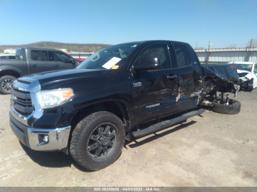 2015 TOYOTA TUNDRA 4WD TRUCK SR/SR5/TRD PRO - 5TFUW5F18FX445745