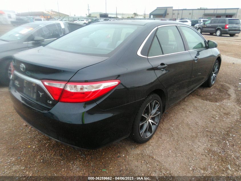 2015 TOYOTA CAMRY XLE/SE/LE/XSE - 4T1BF1FK9FU486584