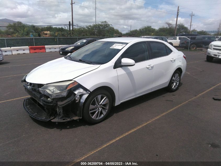 2014 TOYOTA COROLLA LE ECO - 5YFBPRHE7EP116656