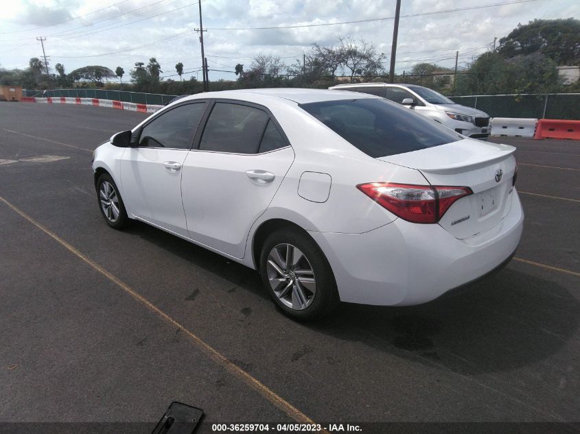 2014 TOYOTA COROLLA LE ECO - 5YFBPRHE7EP116656