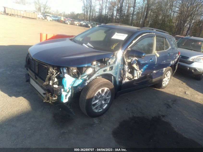 2022 CHEVROLET EQUINOX LT - 3GNAXKEV0NL309050