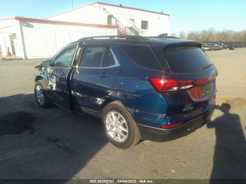 2022 CHEVROLET EQUINOX LT - 3GNAXKEV0NL309050