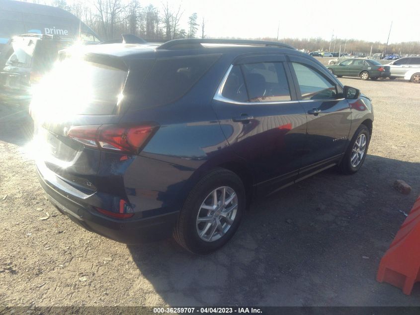 2022 CHEVROLET EQUINOX LT - 3GNAXKEV0NL309050