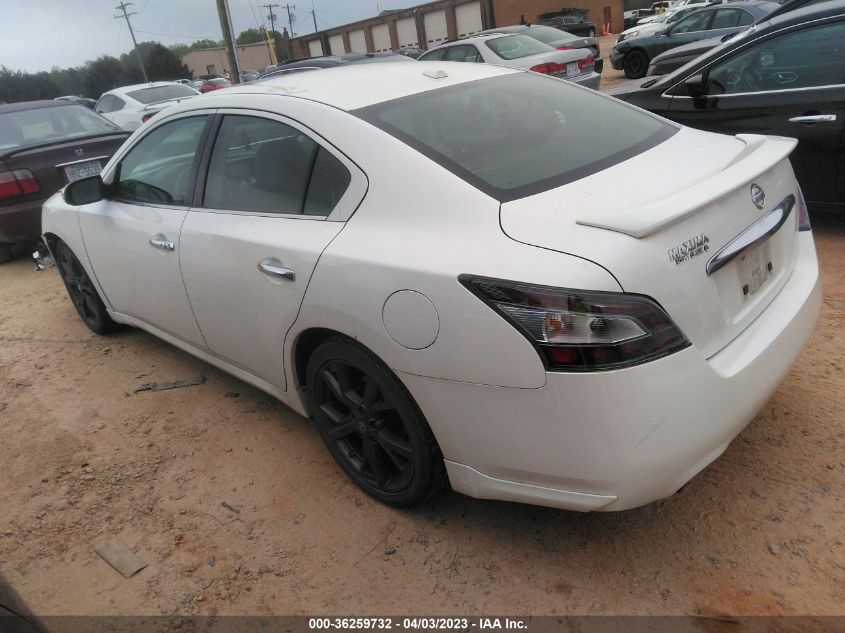 2014 NISSAN MAXIMA 3.5 SV W/SPORT PKG - 1N4AA5AP2EC437780