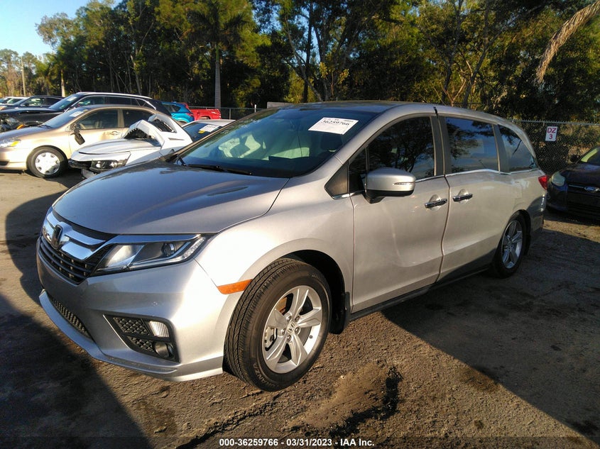 VIN 5FNRL6H70JB057806 2018 HONDA ODYSSEY EX-L