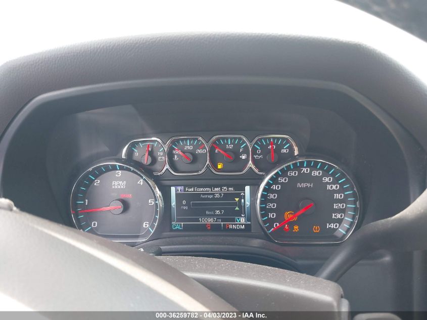 2015 CHEVROLET SILVERADO 1500 LT - 1GCVKRECXFZ383683