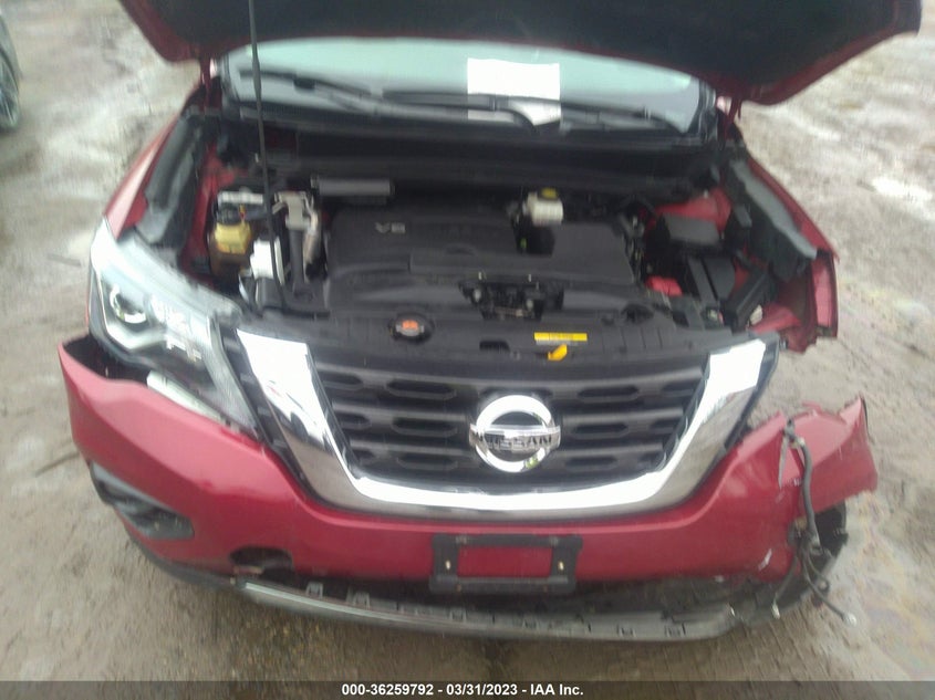 VIN 5N1DR2MMXJC655181 2018 NISSAN PATHFINDER PLATINUM