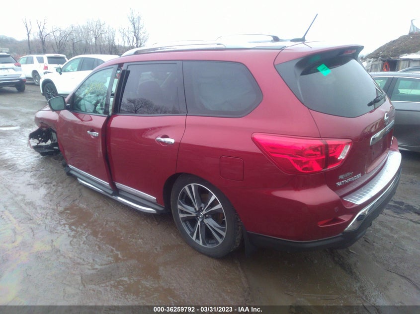 VIN 5N1DR2MMXJC655181 2018 NISSAN PATHFINDER PLATINUM