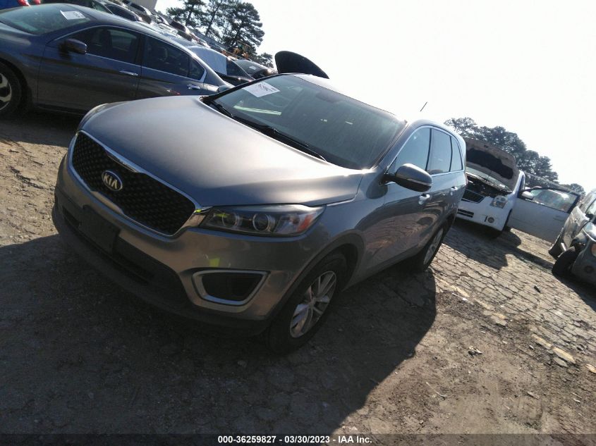 2017 KIA SORENTO L - 5XYPG4A38HG326435