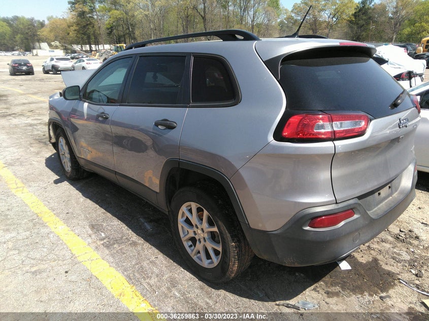VIN 1C4PJLAB7HW591546 2017 JEEP CHEROKEE SPORT