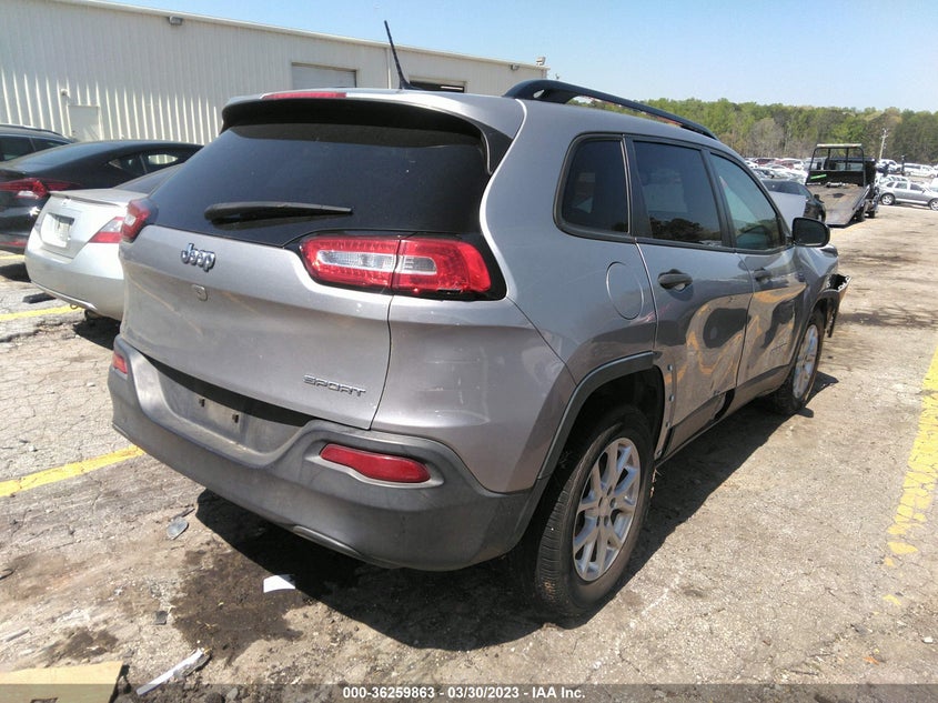 VIN 1C4PJLAB7HW591546 2017 JEEP CHEROKEE SPORT