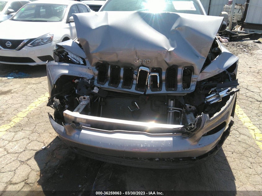 VIN 1C4PJLAB7HW591546 2017 JEEP CHEROKEE SPORT