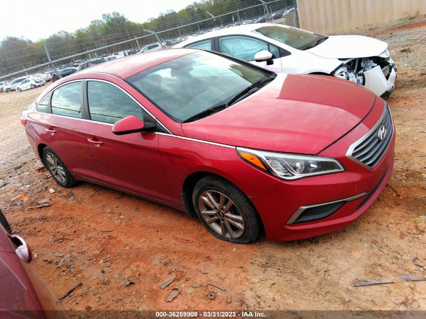 2017 HYUNDAI SONATA SE - 5NPE24AF4HH452722