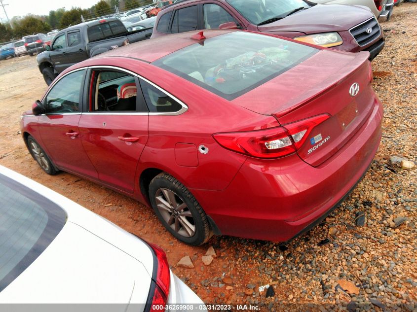 2017 HYUNDAI SONATA SE - 5NPE24AF4HH452722