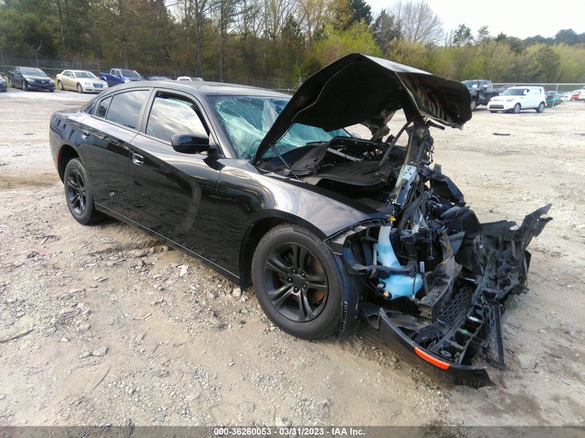 VIN 2C3CDXBG4KH720716 2019 DODGE CHARGER SXT
