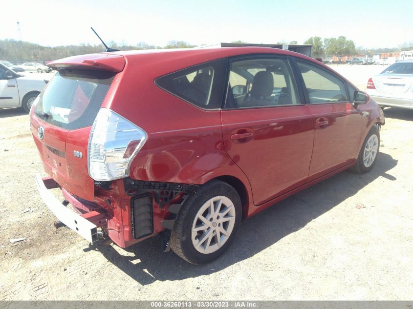 2013 TOYOTA PRIUS V TWO/THREE/FIVE - JTDZN3EU5D3228392