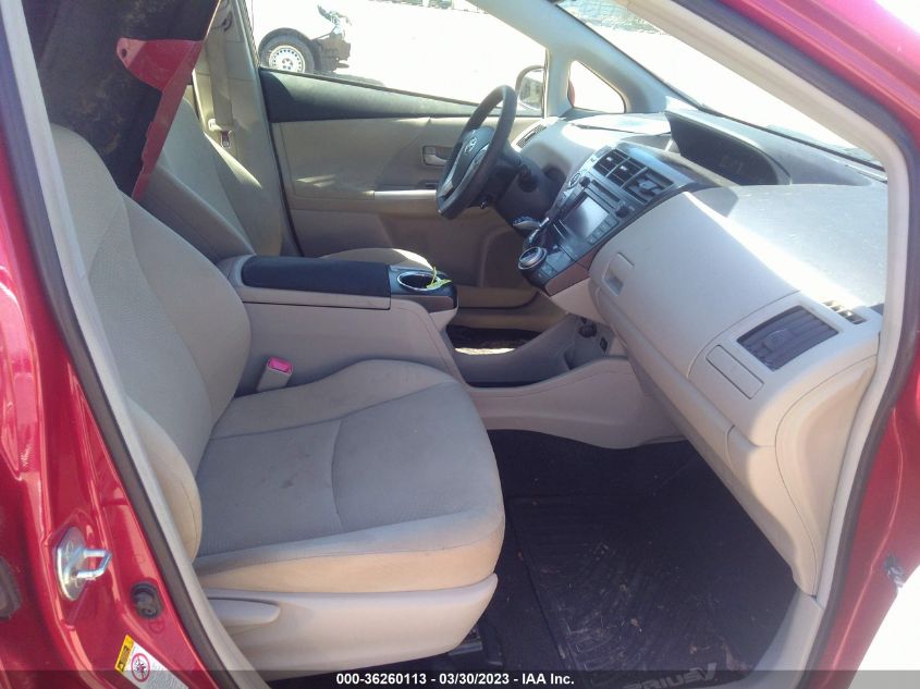 2013 TOYOTA PRIUS V TWO/THREE/FIVE - JTDZN3EU5D3228392
