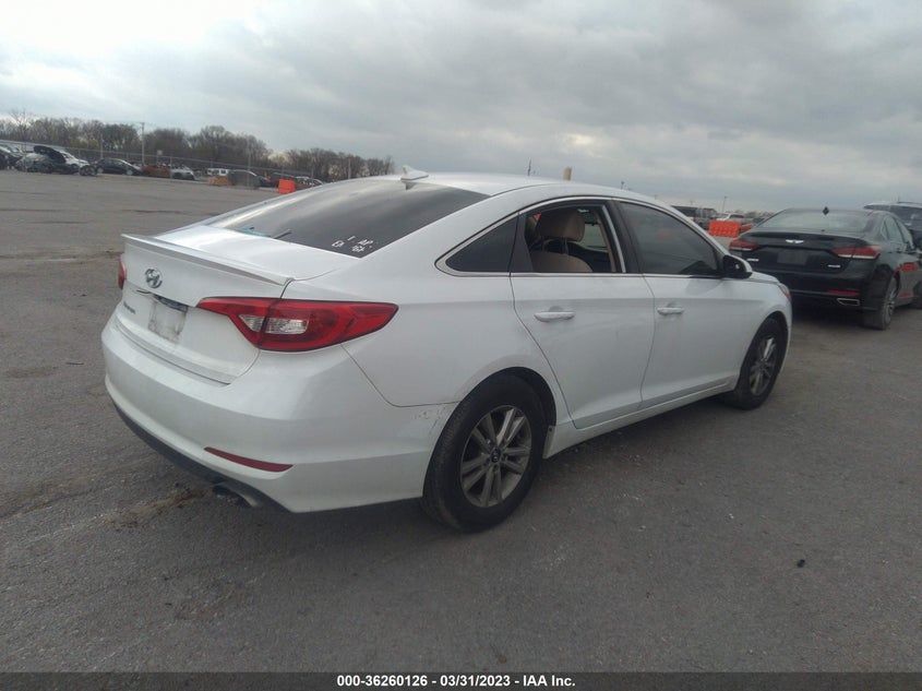 VIN 5NPE24AFXHH569348 2017 HYUNDAI SONATA SE