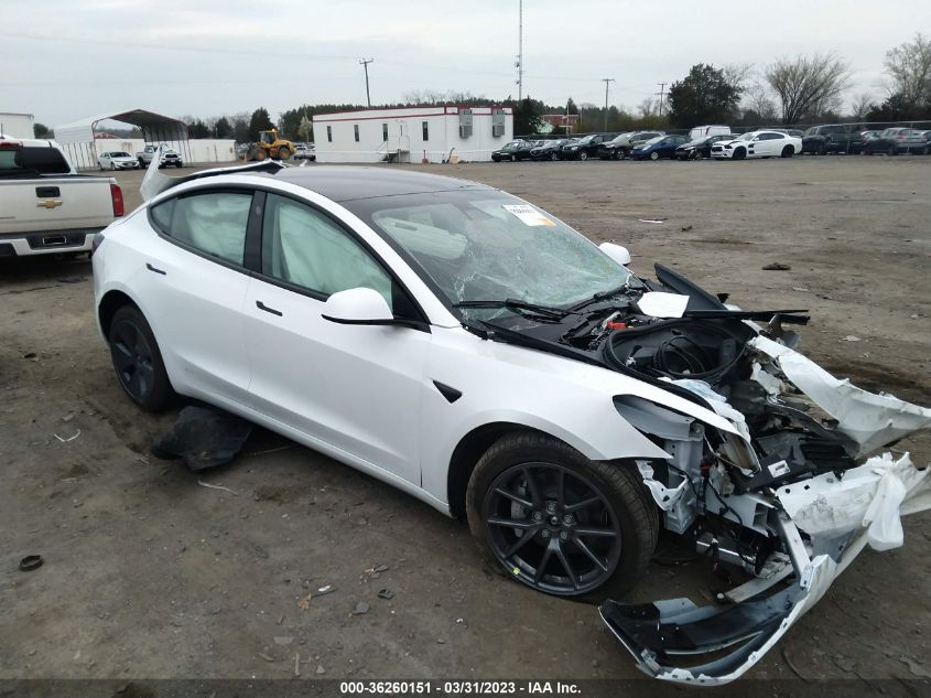 2022 TESLA MODEL 3 LONG RANGE - 5YJ3E1EB2NF113469