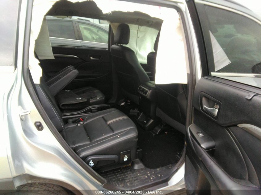 2017 TOYOTA HIGHLANDER XLE/SE - 5TDKZRFH3HS517950