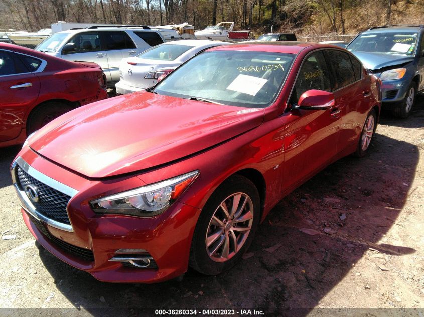 2016 INFINITI Q50 2.0T PREMIUM - JN1CV7AP2GM203402