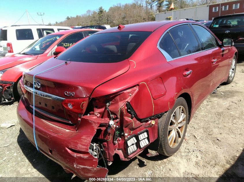 2016 INFINITI Q50 2.0T PREMIUM - JN1CV7AP2GM203402