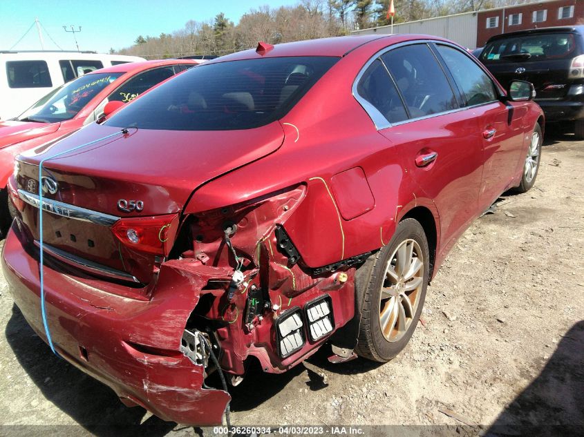 2016 INFINITI Q50 2.0T PREMIUM - JN1CV7AP2GM203402