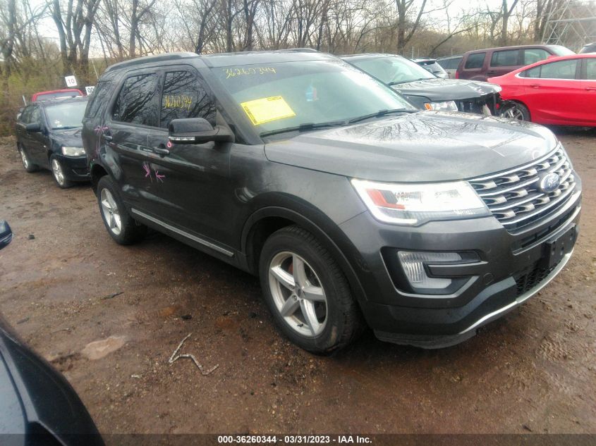 1FM5K8D8XHGC91300 FORD EXPLORER XLT 2017