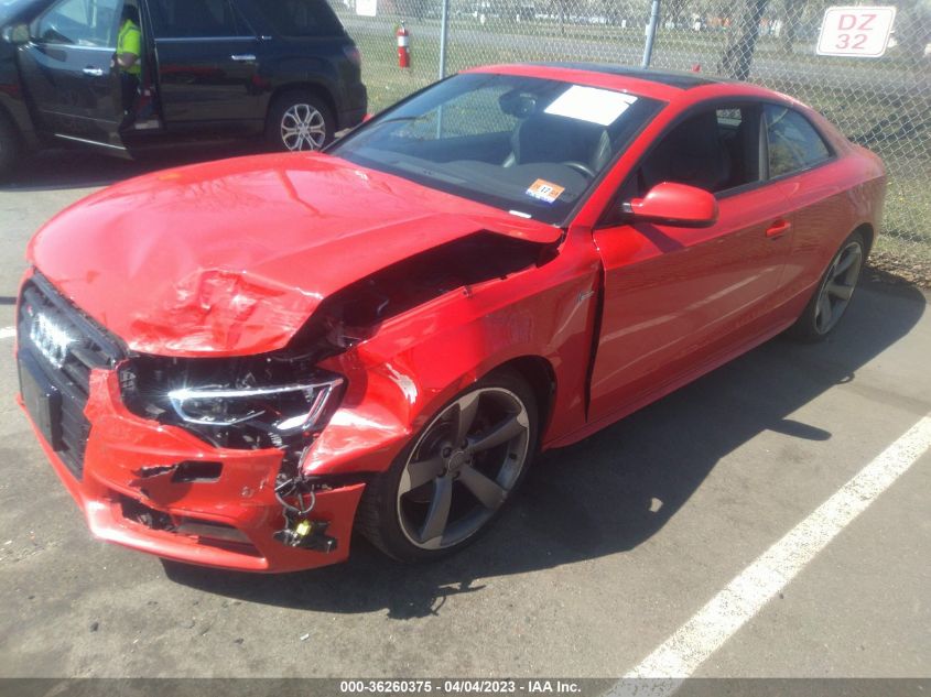 2015 AUDI S5 PREMIUM PLUS WAUGGAFR1FA018982