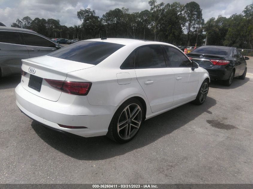 2019 AUDI A3 SEDAN PREMIUM/TITANIUM PREMIUM - WAUAUGFFXKA097554