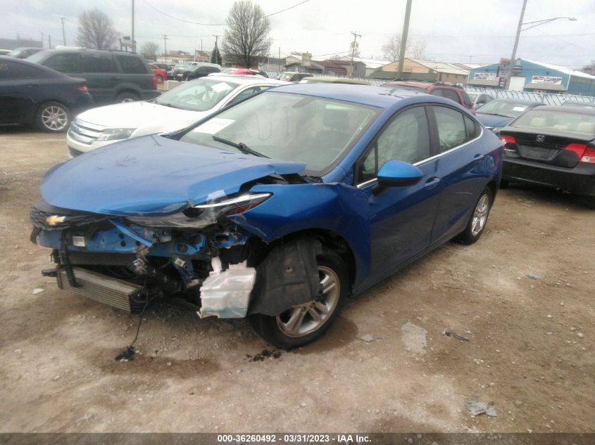 2018 CHEVROLET CRUZE LT - 1G1BE5SM9J7125152