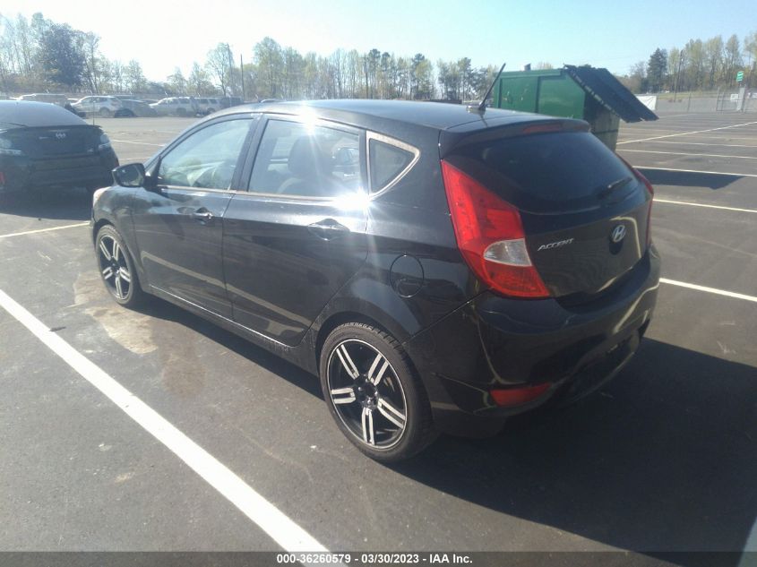 2014 HYUNDAI ACCENT GS - KMHCT5AE4EU158736