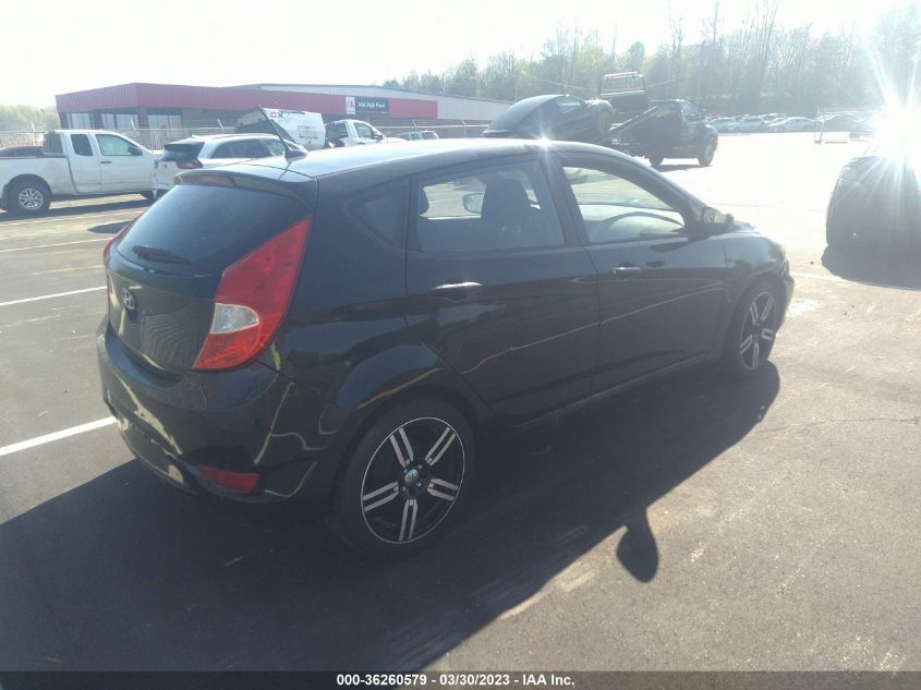 2014 HYUNDAI ACCENT GS - KMHCT5AE4EU158736