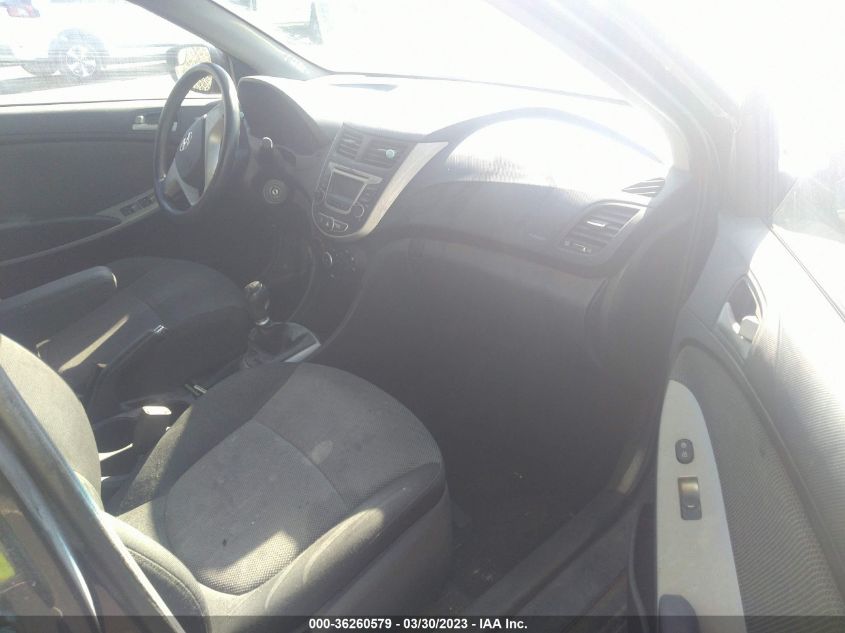 2014 HYUNDAI ACCENT GS - KMHCT5AE4EU158736