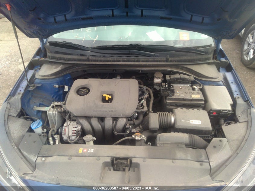 2019 HYUNDAI ELANTRA VIN: 5NPD74LF3KH486975
