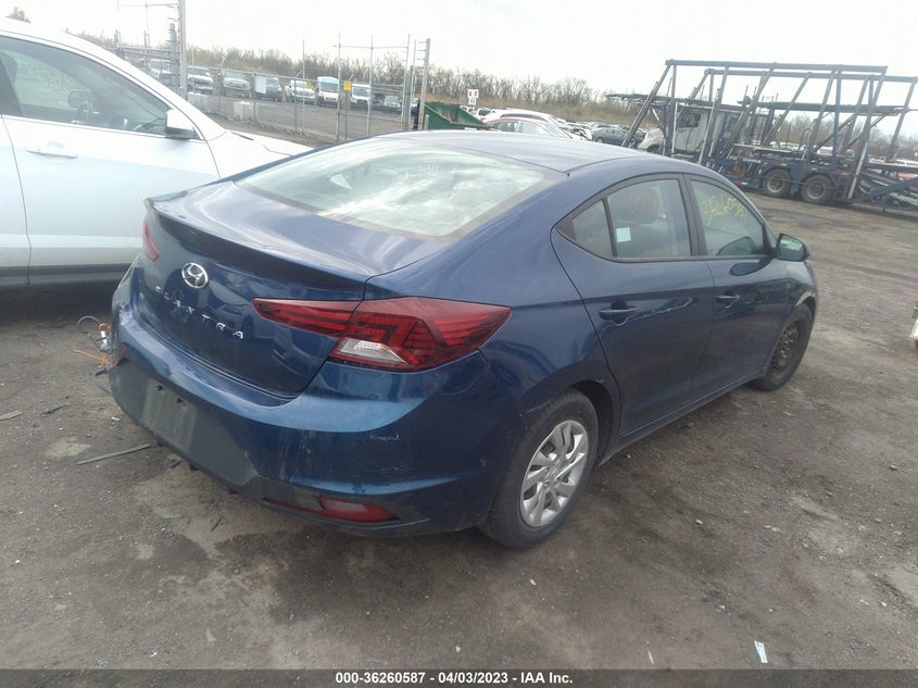 2019 HYUNDAI ELANTRA VIN: 5NPD74LF3KH486975