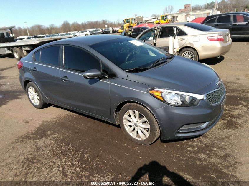 2014 KIA FORTE LX - KNAFX4A6XE5056079