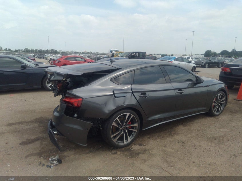 VIN WAUB4CF53PA010525 2023 AUDI S5 SPORTBACK PRESTIGE