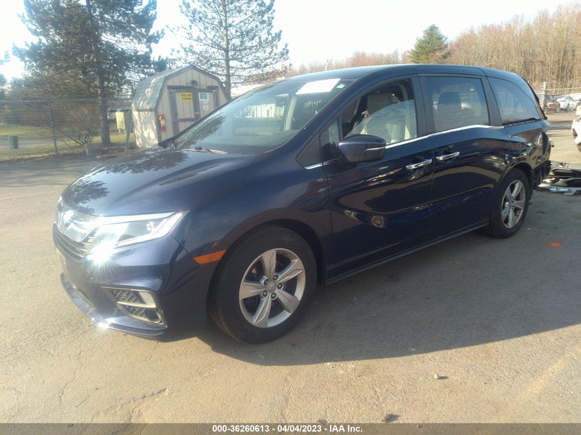 VIN 5FNRL6H53KB070100 2019 HONDA ODYSSEY EX