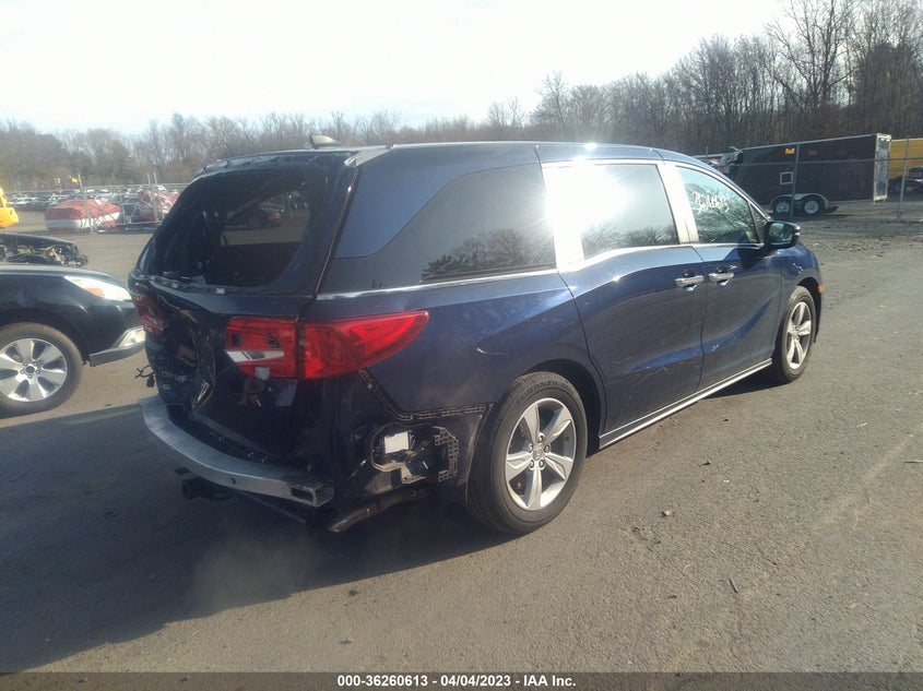 VIN 5FNRL6H53KB070100 2019 HONDA ODYSSEY EX