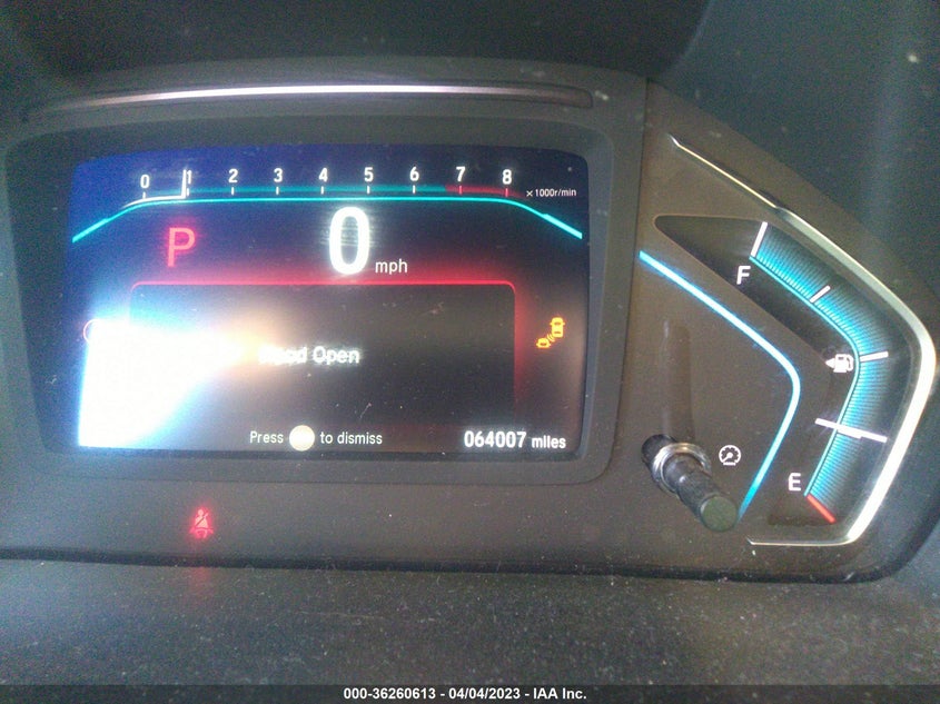 VIN 5FNRL6H53KB070100 2019 HONDA ODYSSEY EX