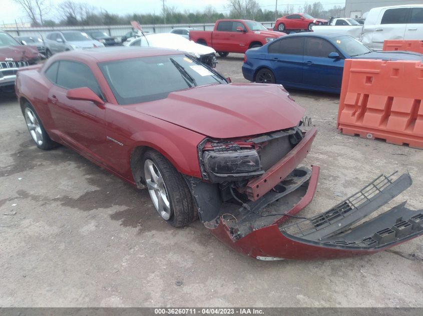 2014 CHEVROLET CAMARO LT - 2G1FB1E34E9313975