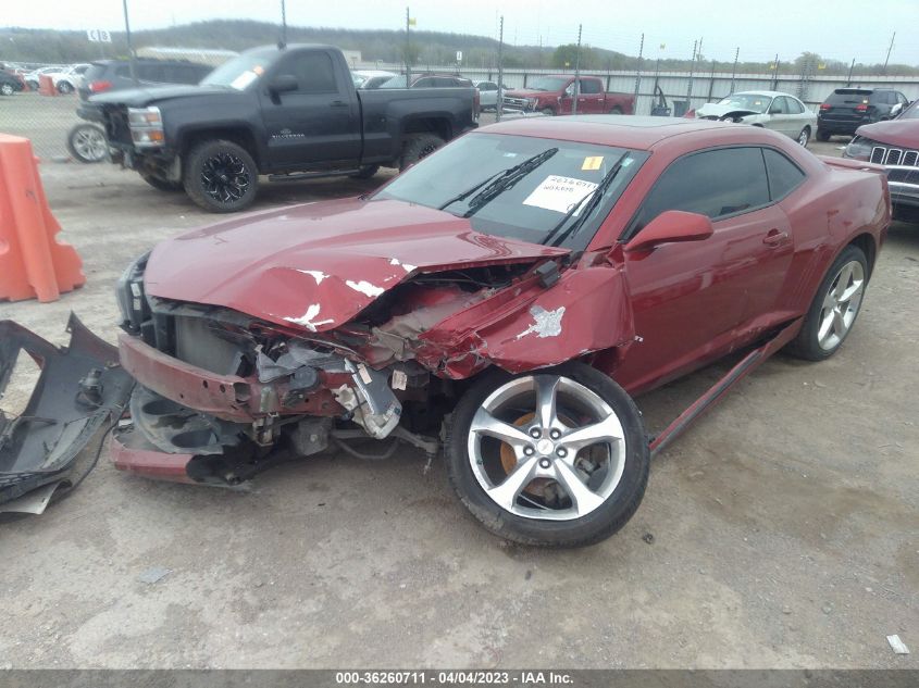 2014 CHEVROLET CAMARO LT - 2G1FB1E34E9313975