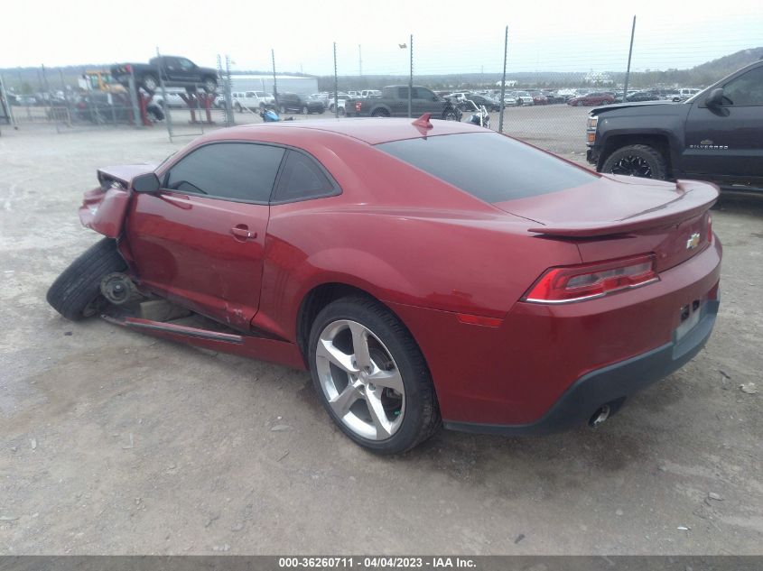 2014 CHEVROLET CAMARO LT - 2G1FB1E34E9313975