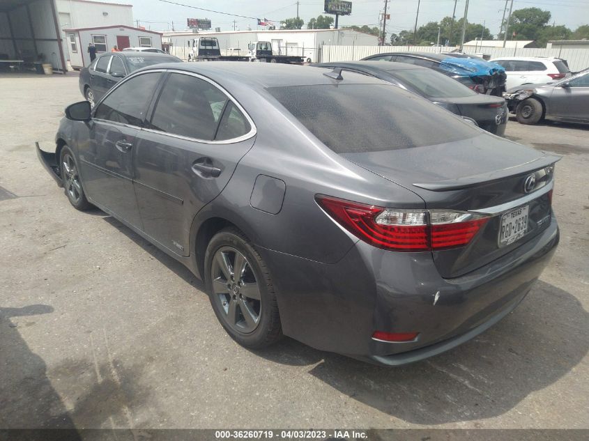 2013 LEXUS ES 300H HYBRID JTHBW1GG1D2035431