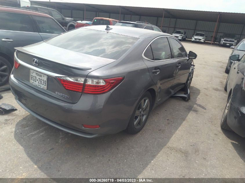 2013 LEXUS ES 300H HYBRID JTHBW1GG1D2035431