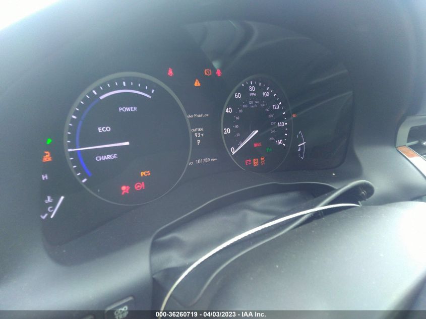 2013 LEXUS ES 300H HYBRID JTHBW1GG1D2035431