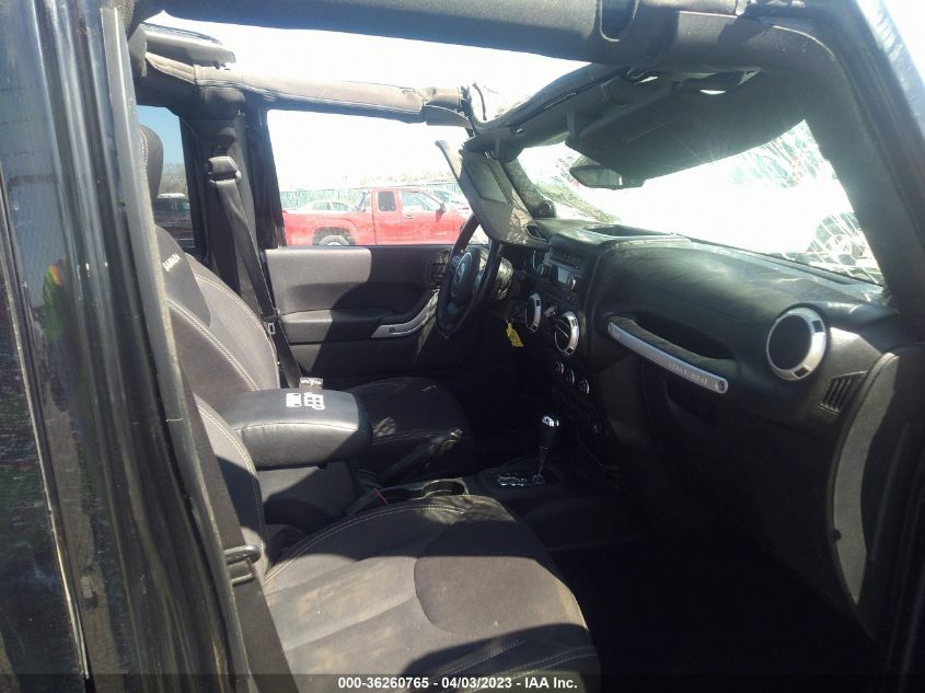 2013 JEEP WRANGLER UNLIMITED SAHARA - 1C4BJWEG9DL692570