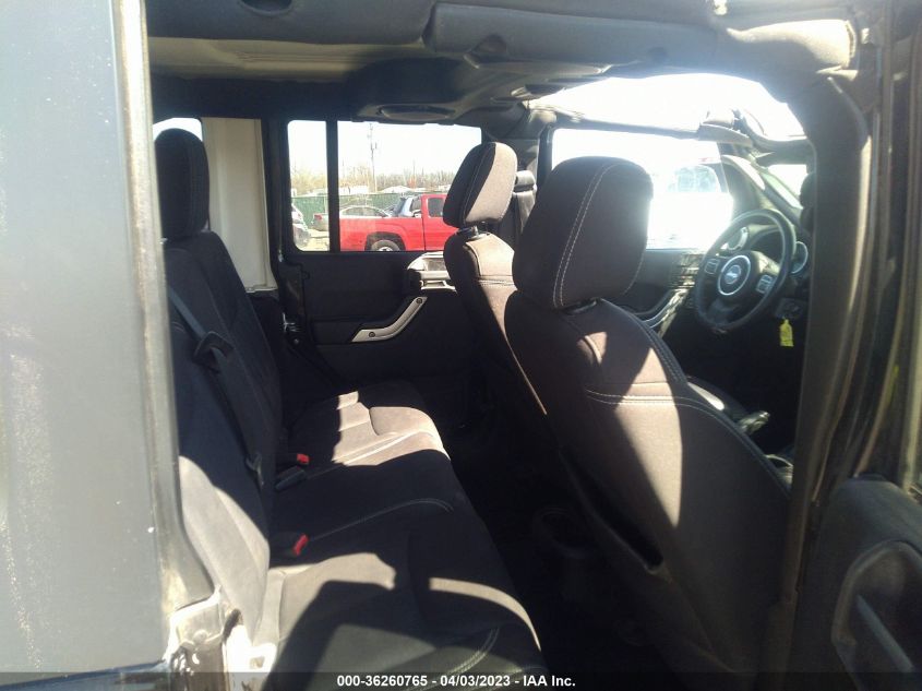 2013 JEEP WRANGLER UNLIMITED SAHARA - 1C4BJWEG9DL692570